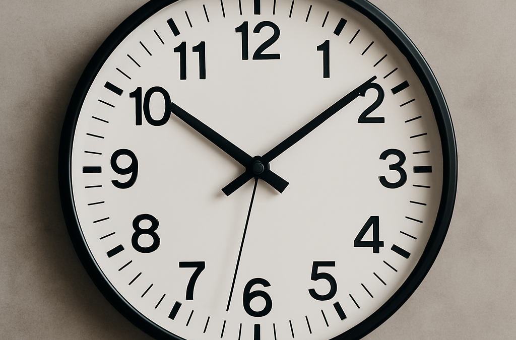 Wenn Zeit kein Maßstab ist